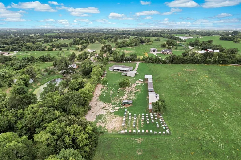 Rear view of entire property