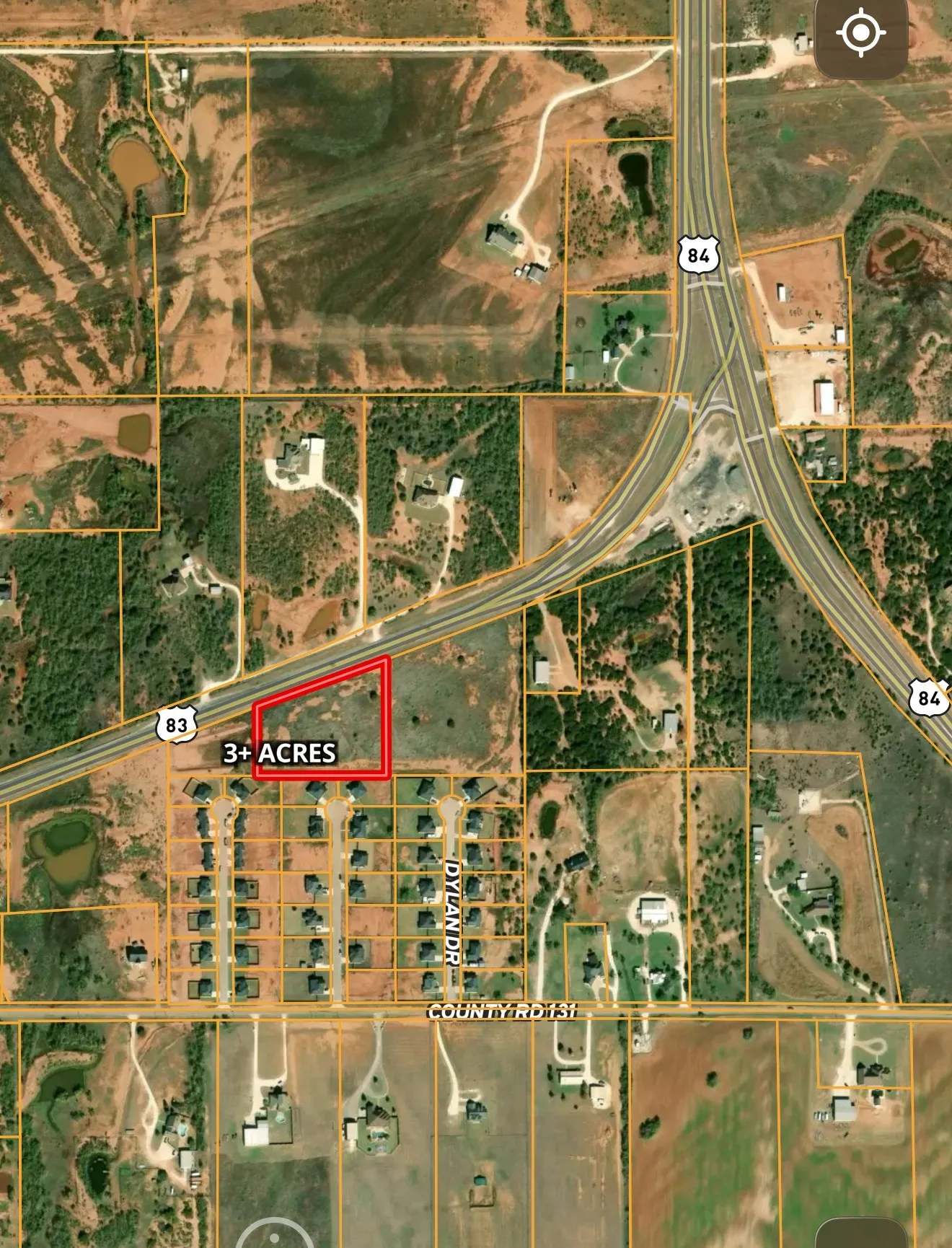 Map location