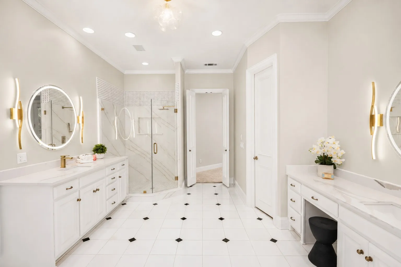 Re-Imagined with Neutral Paint Color on Walls