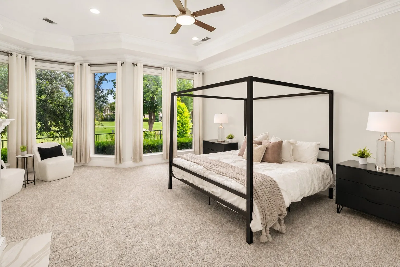 Re-Imagined with Neutral Paint Color on Walls