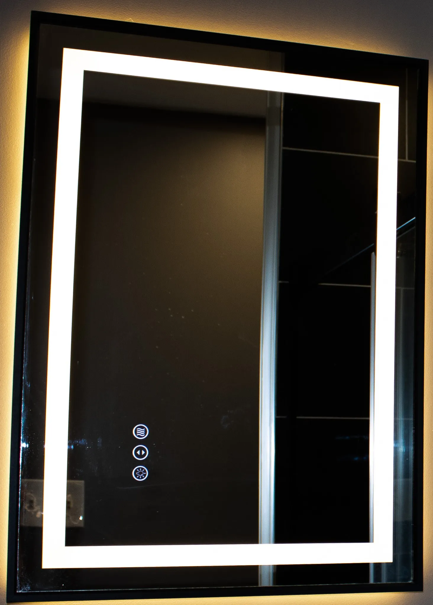 Light up Mirror in both baths