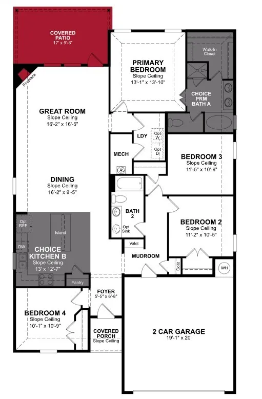 Beazer Homes Lake Pointe at Paloma Creek Brooks Floorplan