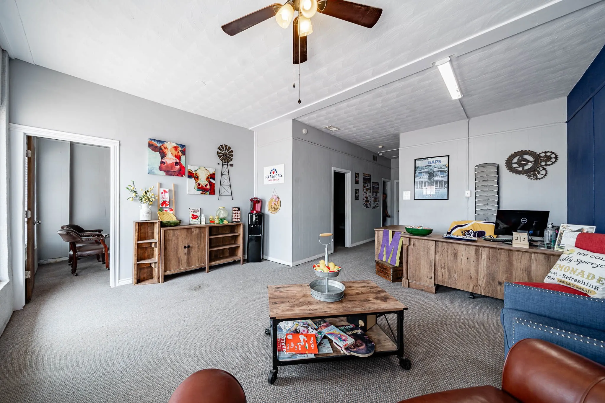 Main office space upon entry