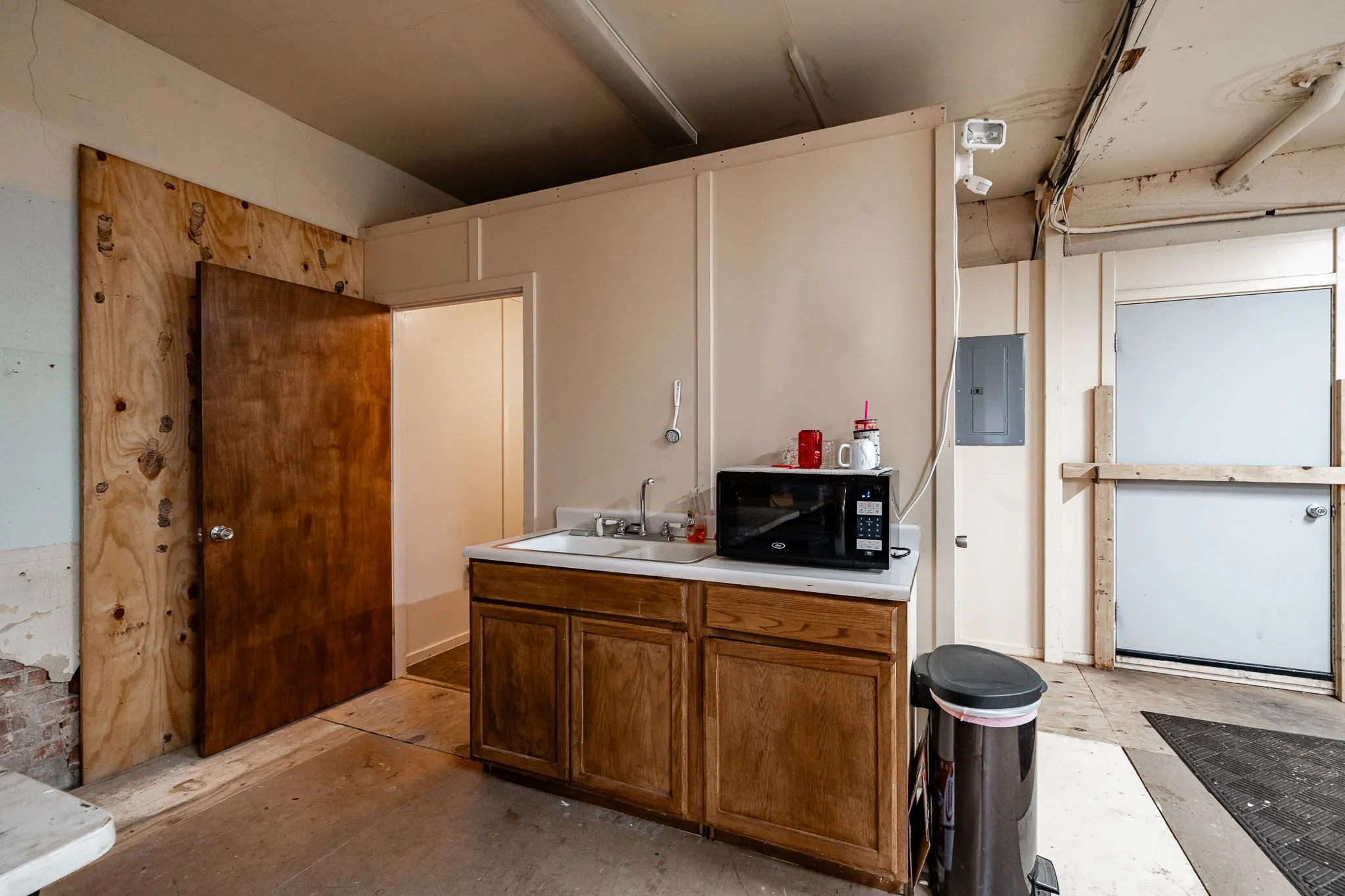 Small "kitchen" area