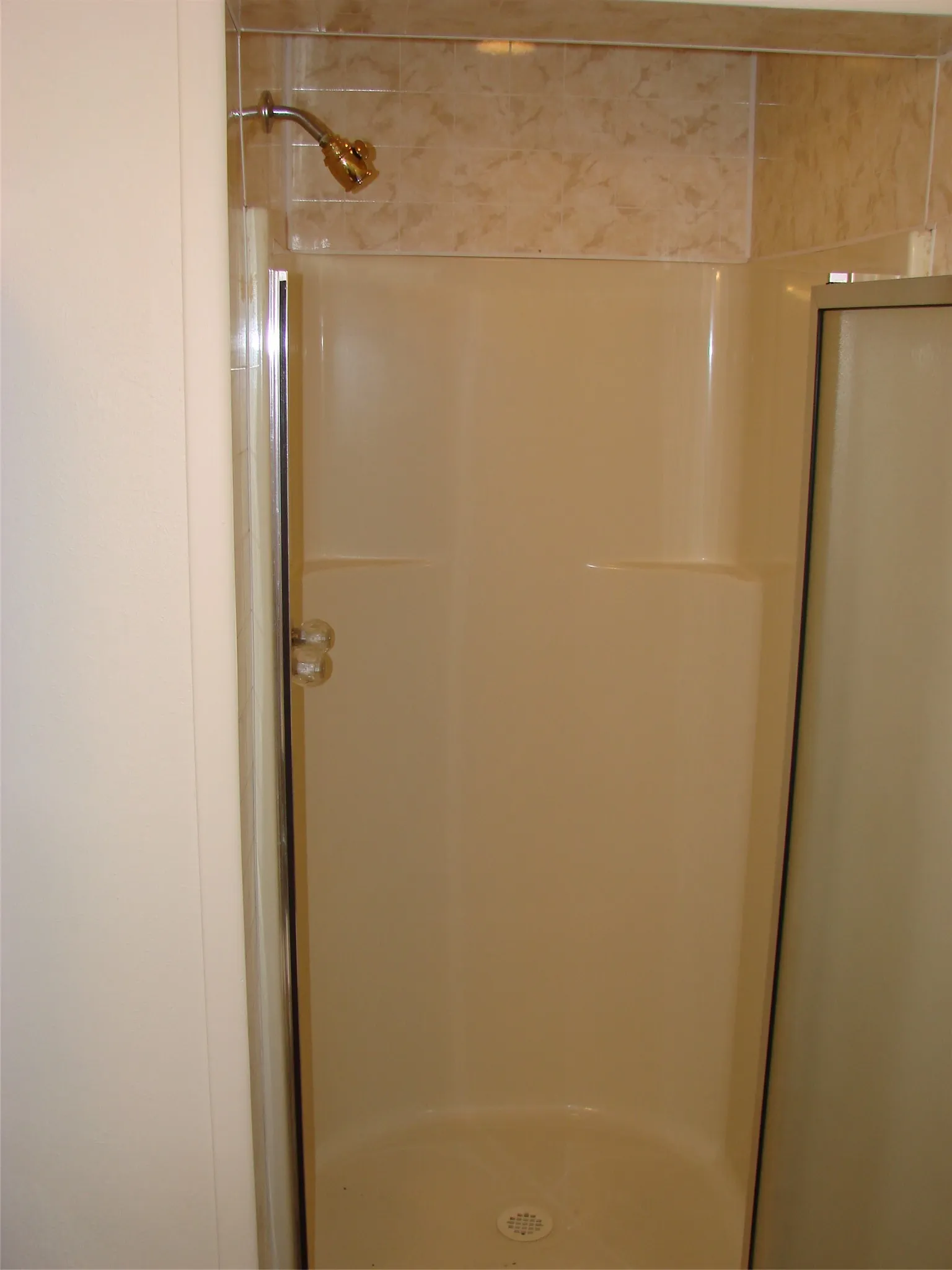 Suite A private bath with shower