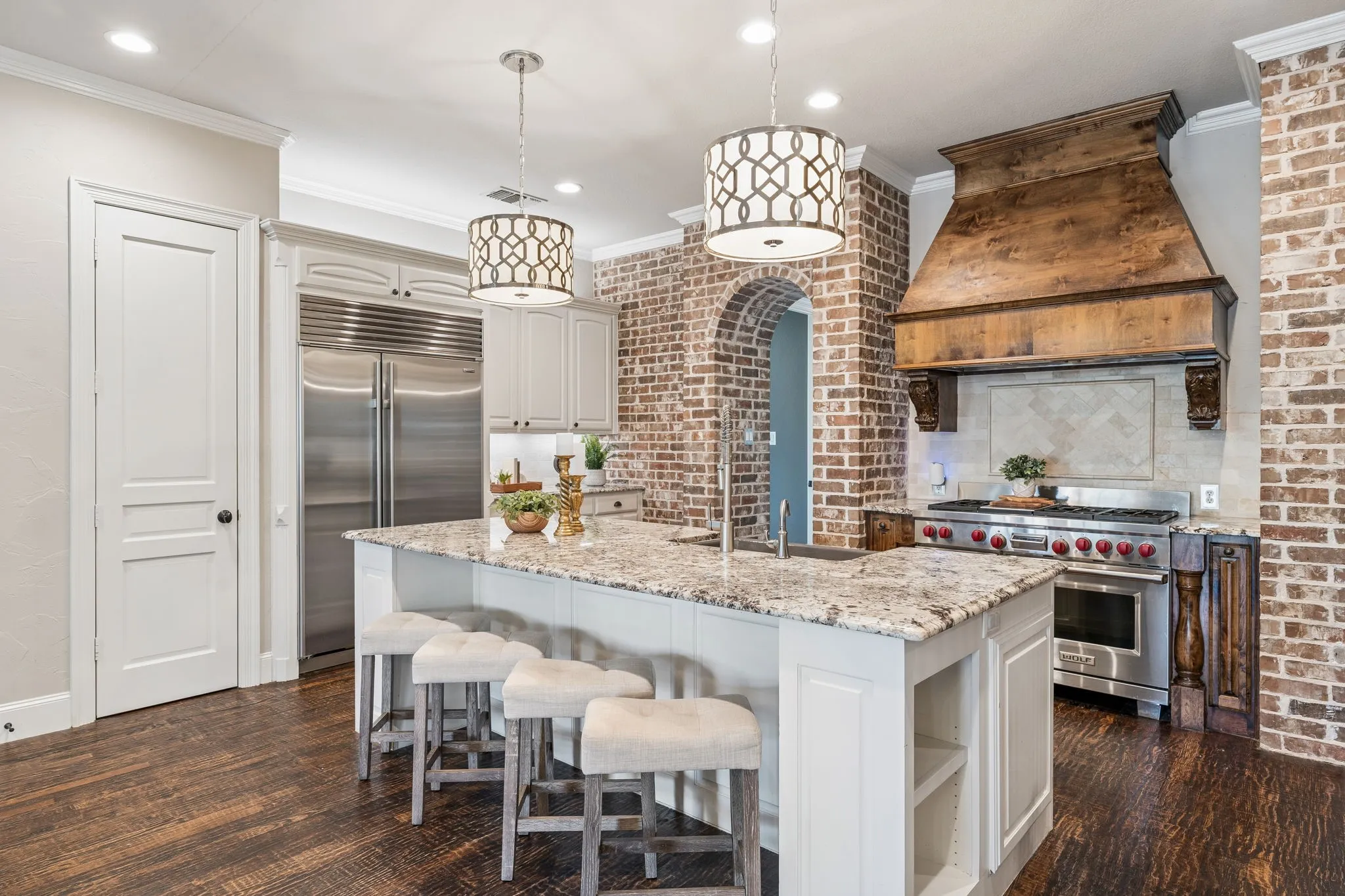2601 Sir Castor Court boasts a beautiful gourmet kitchen.