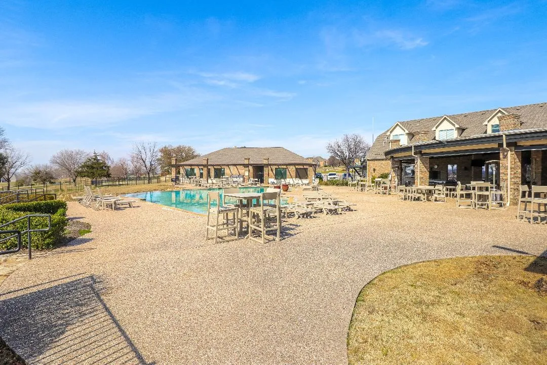 Community pool area.