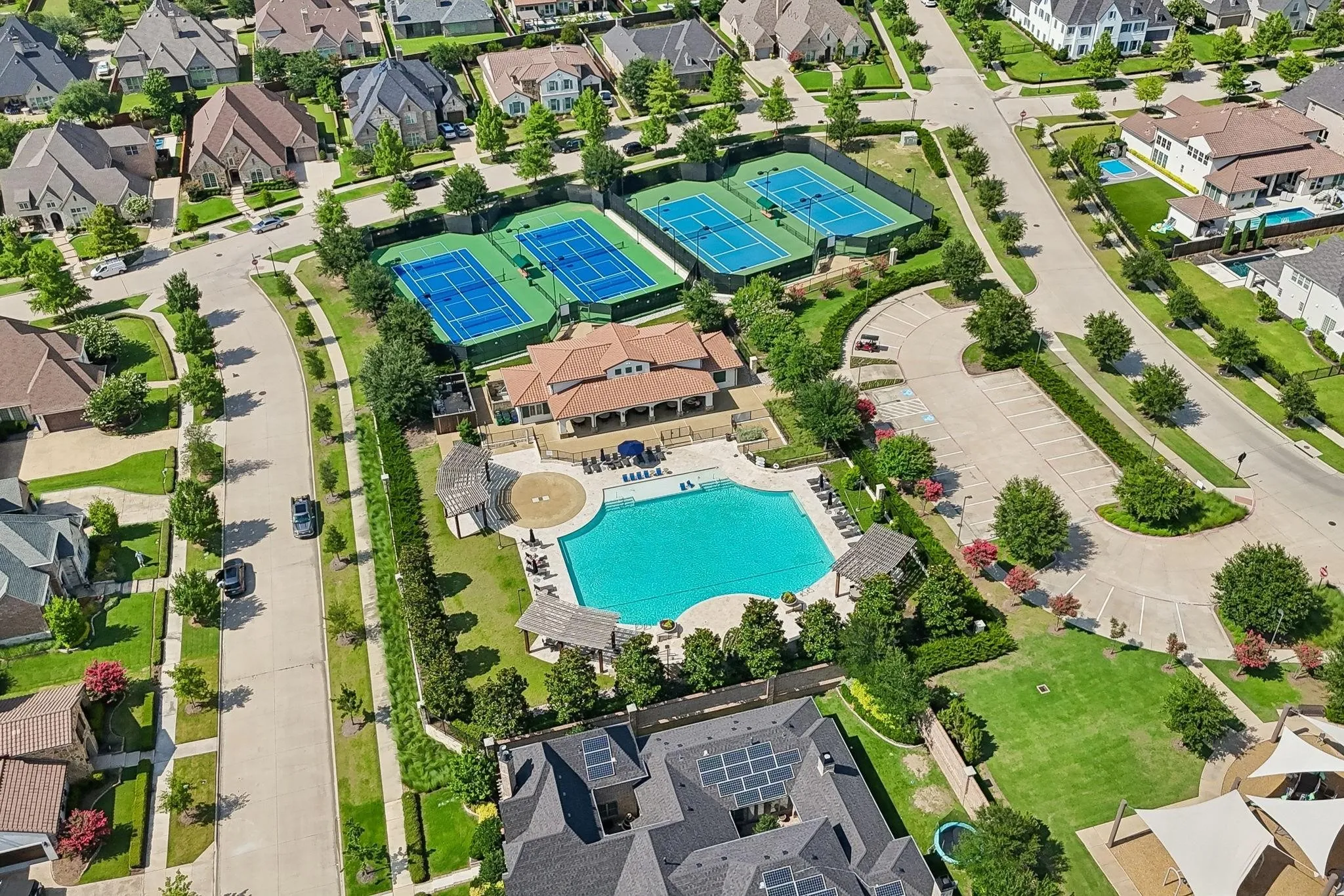 Community Pool and Tennis Courts