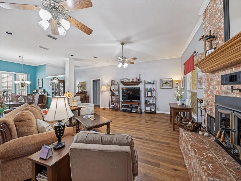 Open Floor Plan Living Area