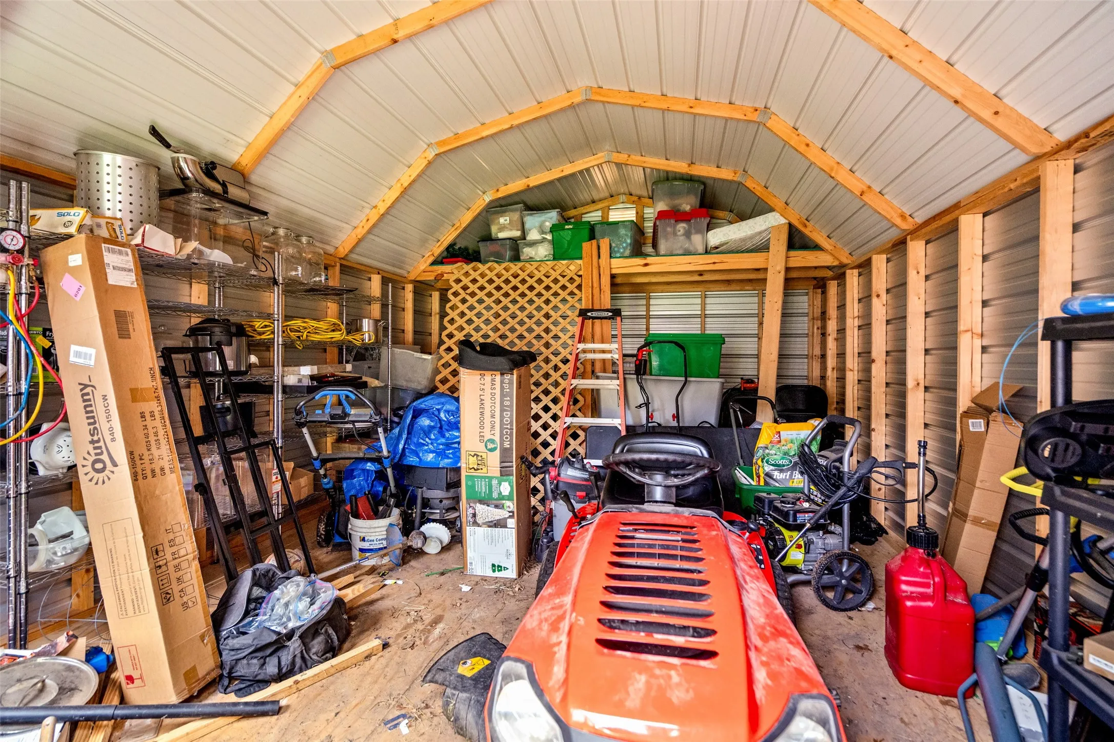 Shed Interior