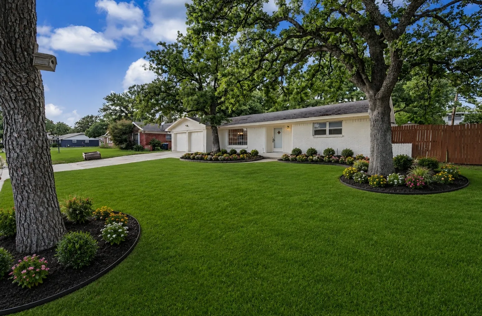 Exterior photos have been virtually enhanced.