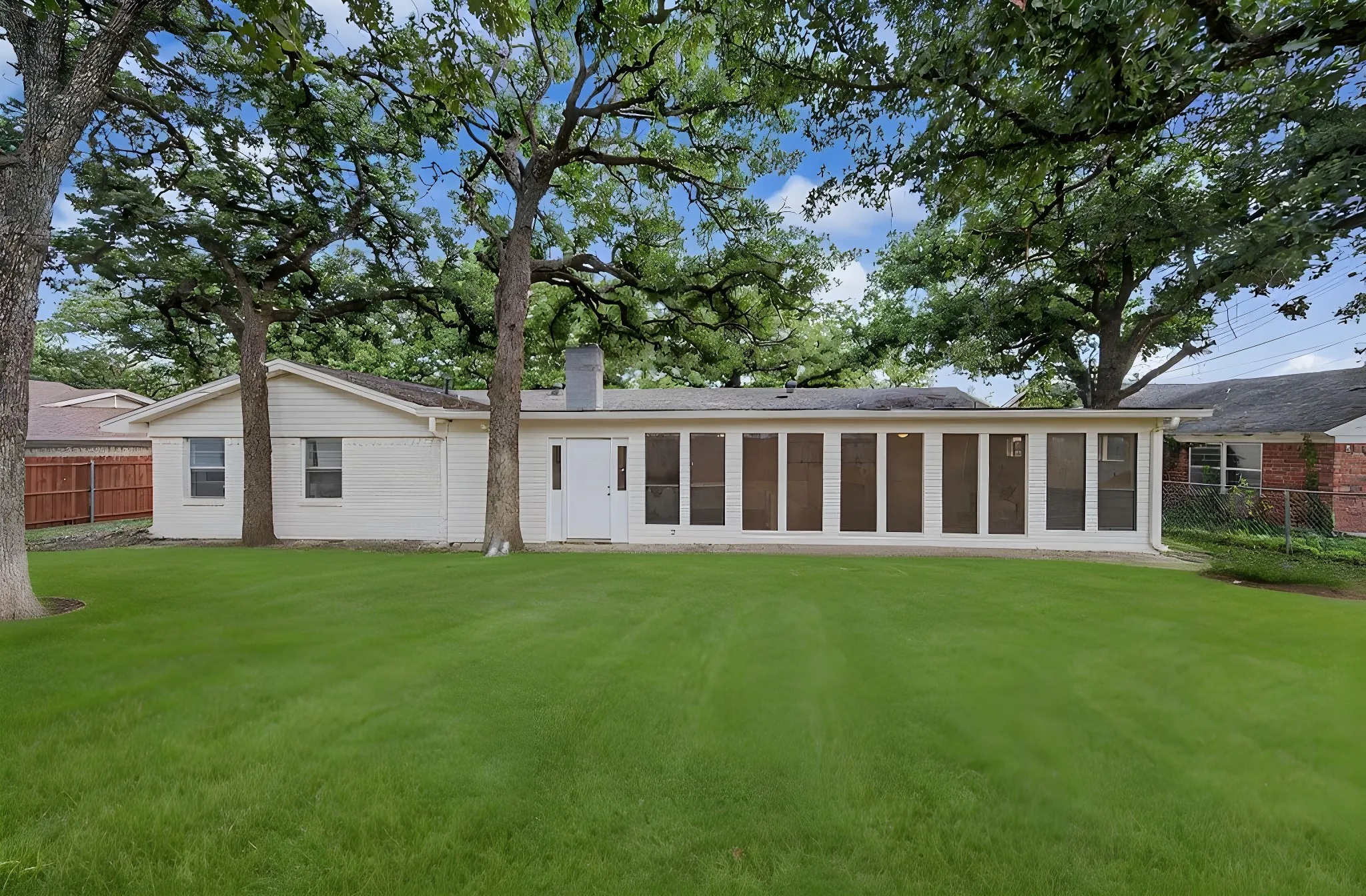 Exterior photos have been virtually enhanced.