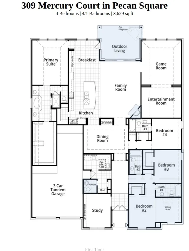 Spec Floorplan