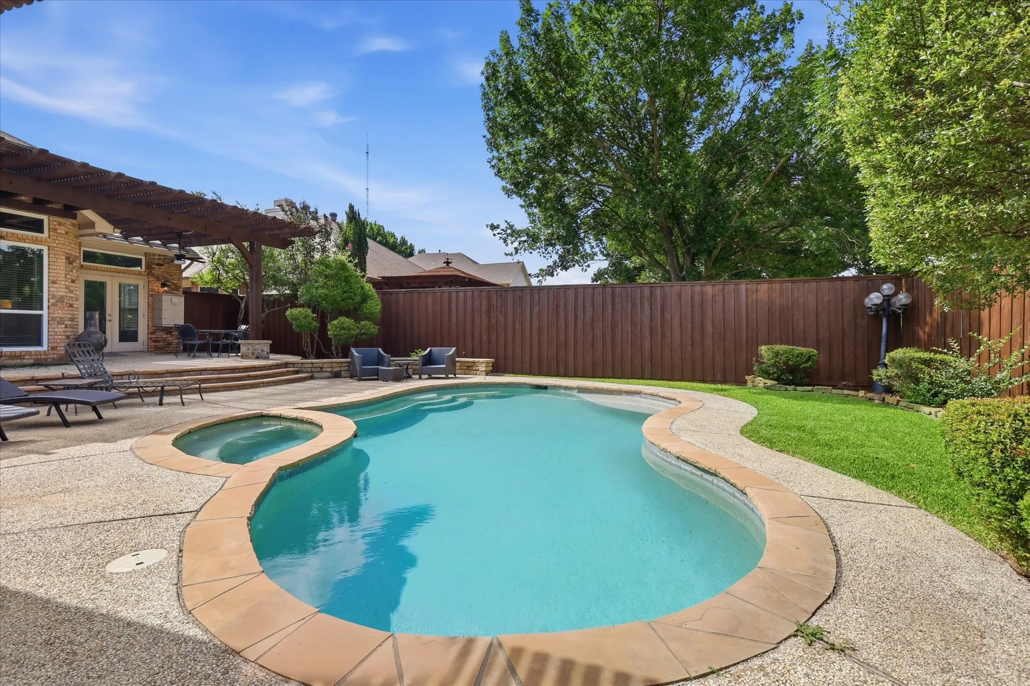 Pool with Spa