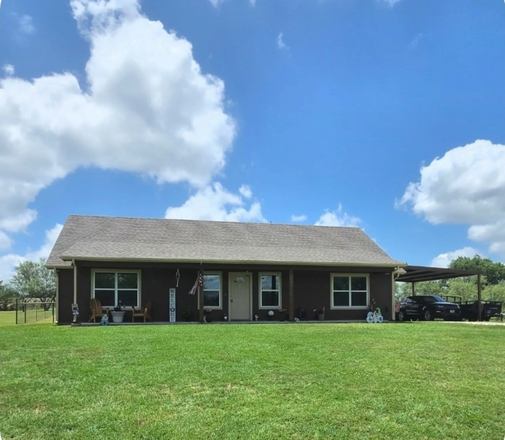 3 bed 2 bath home on 1.23 ac in Poolville ISD