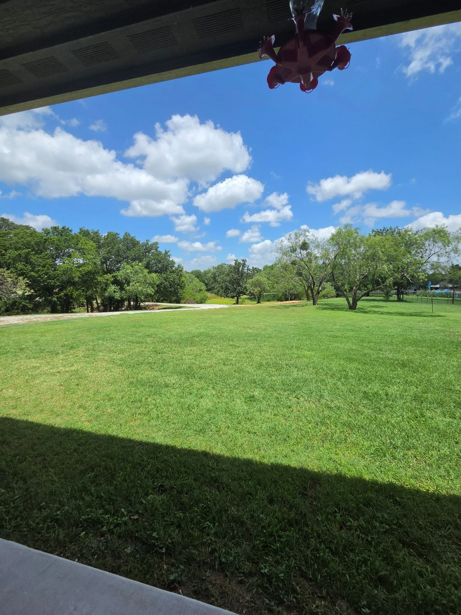 View from the front porch