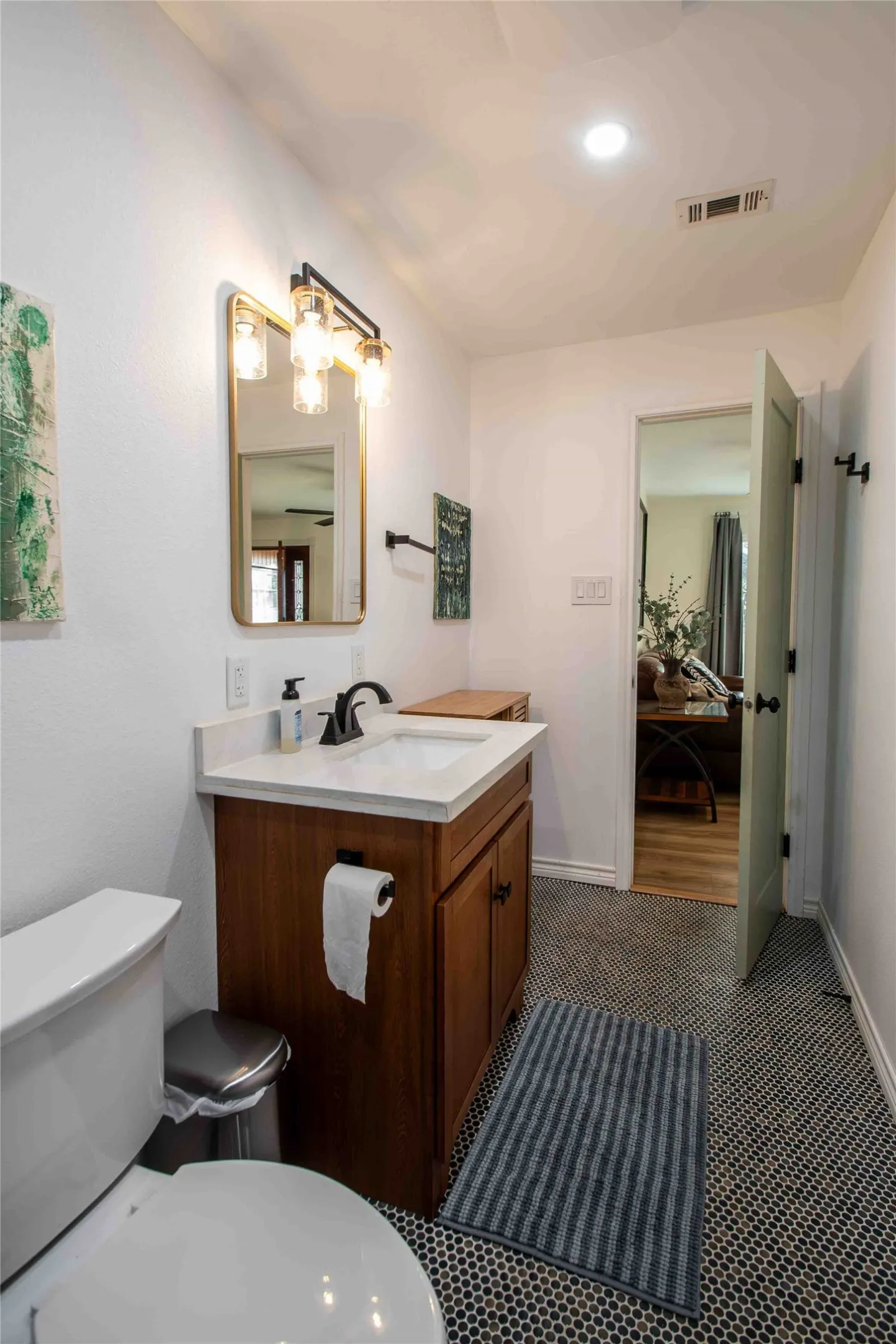 another view of guest bath
