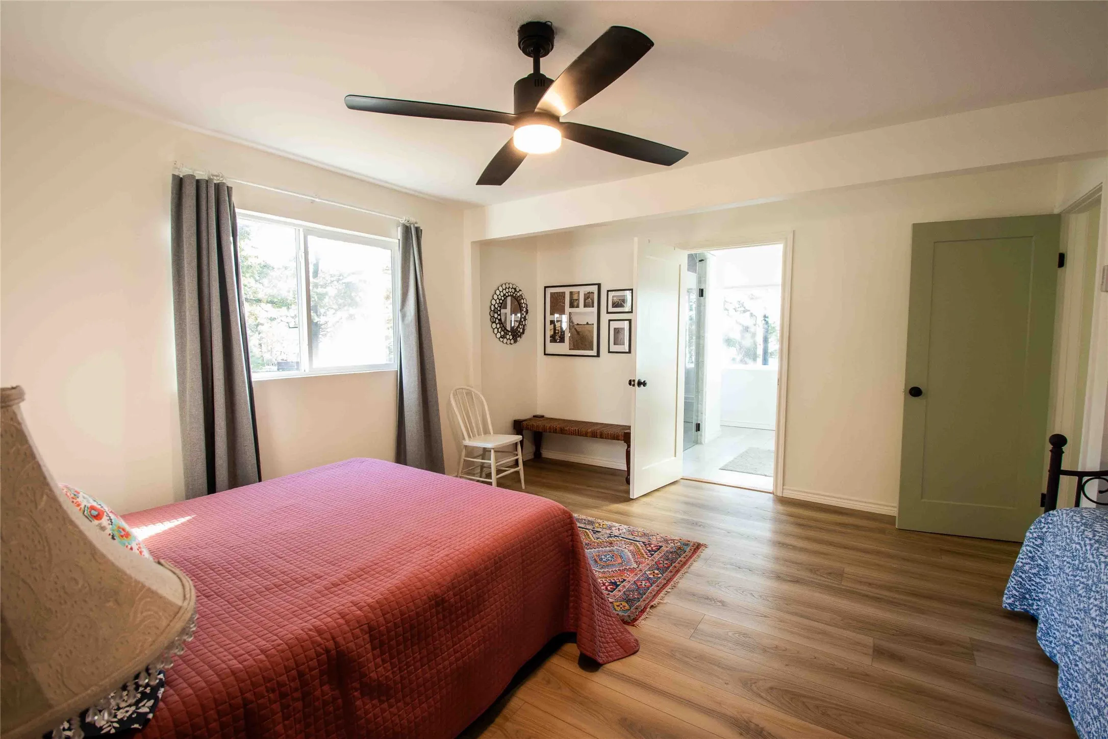 Master bedroom suite