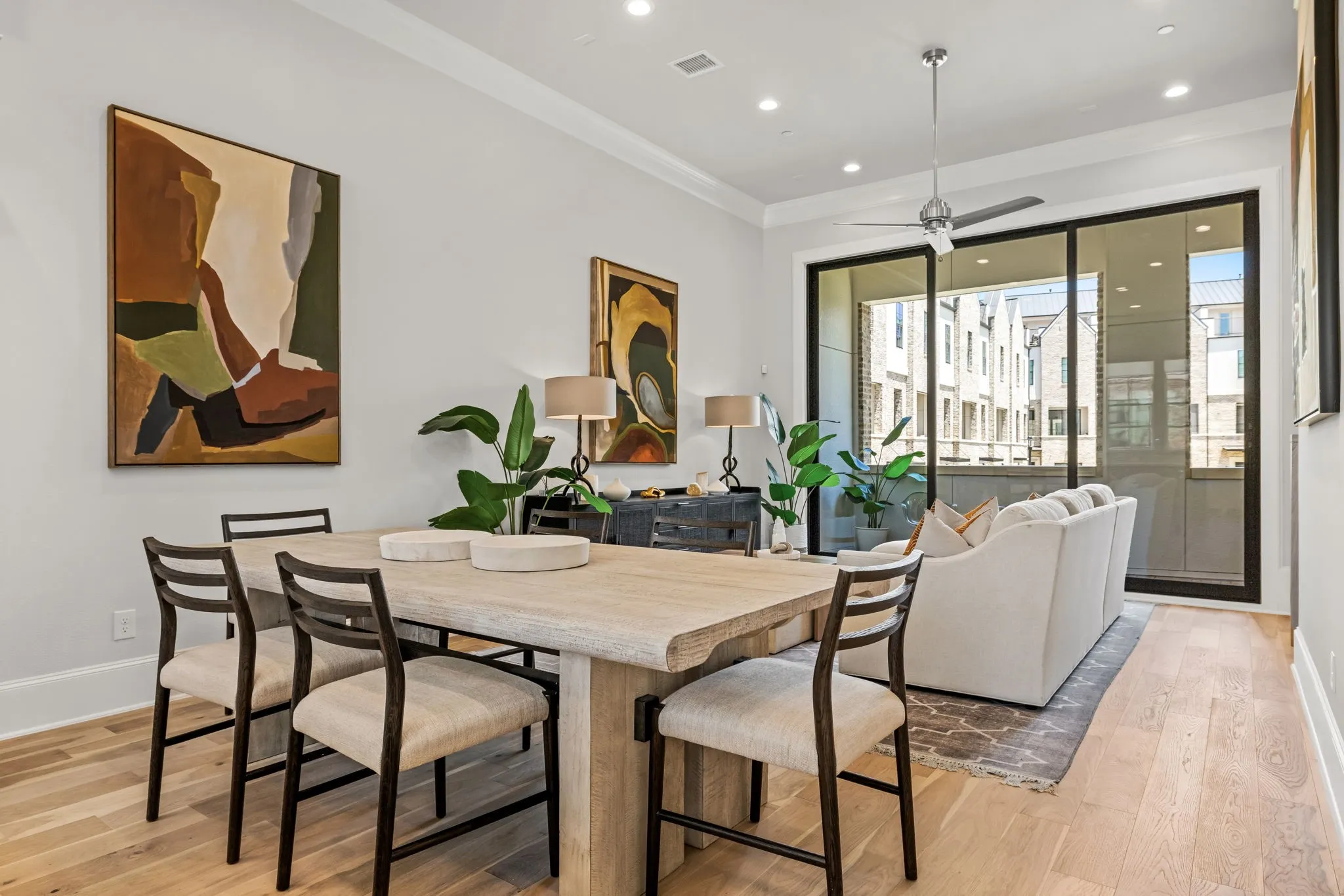 Image of model home with similar layout