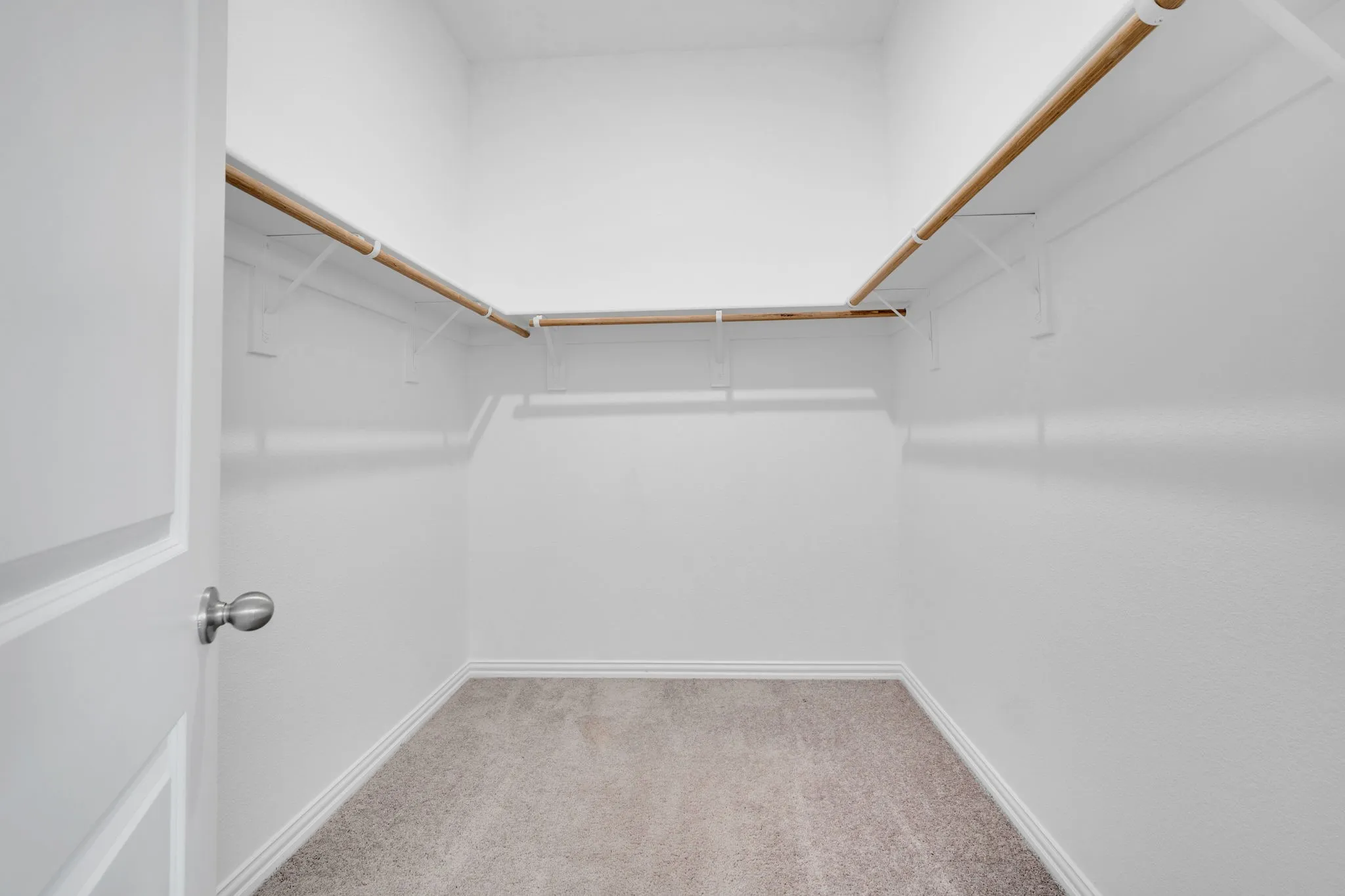 Large primary bedroom closet.