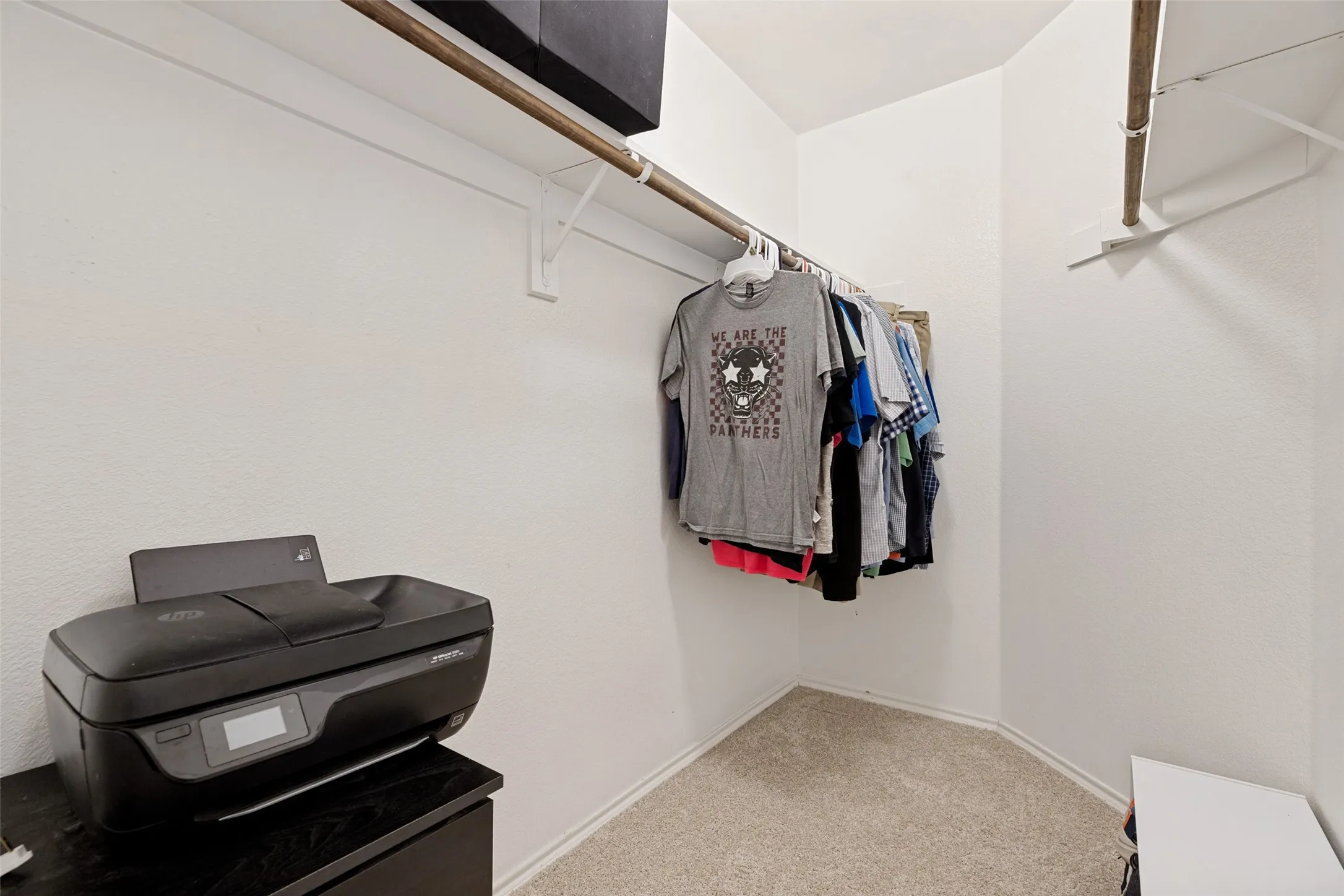 Primary walk-in closet