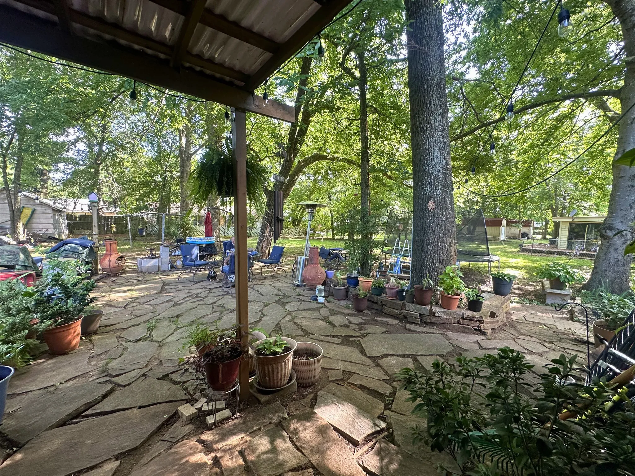 Custome flagstone patio