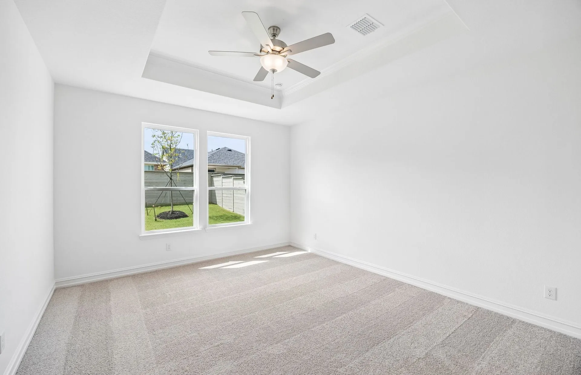 Owners suite with large windows