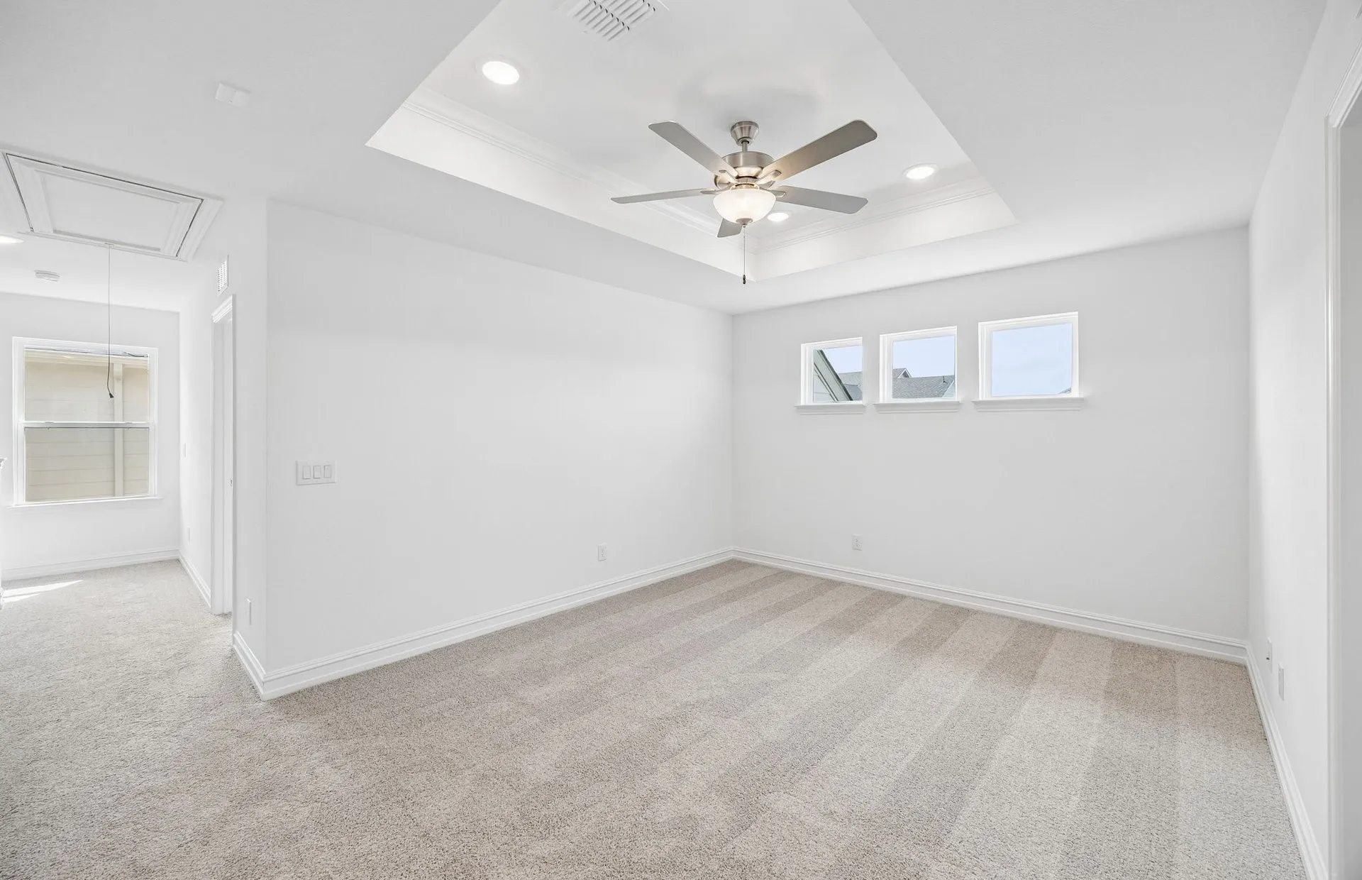 Spacious loft on second level