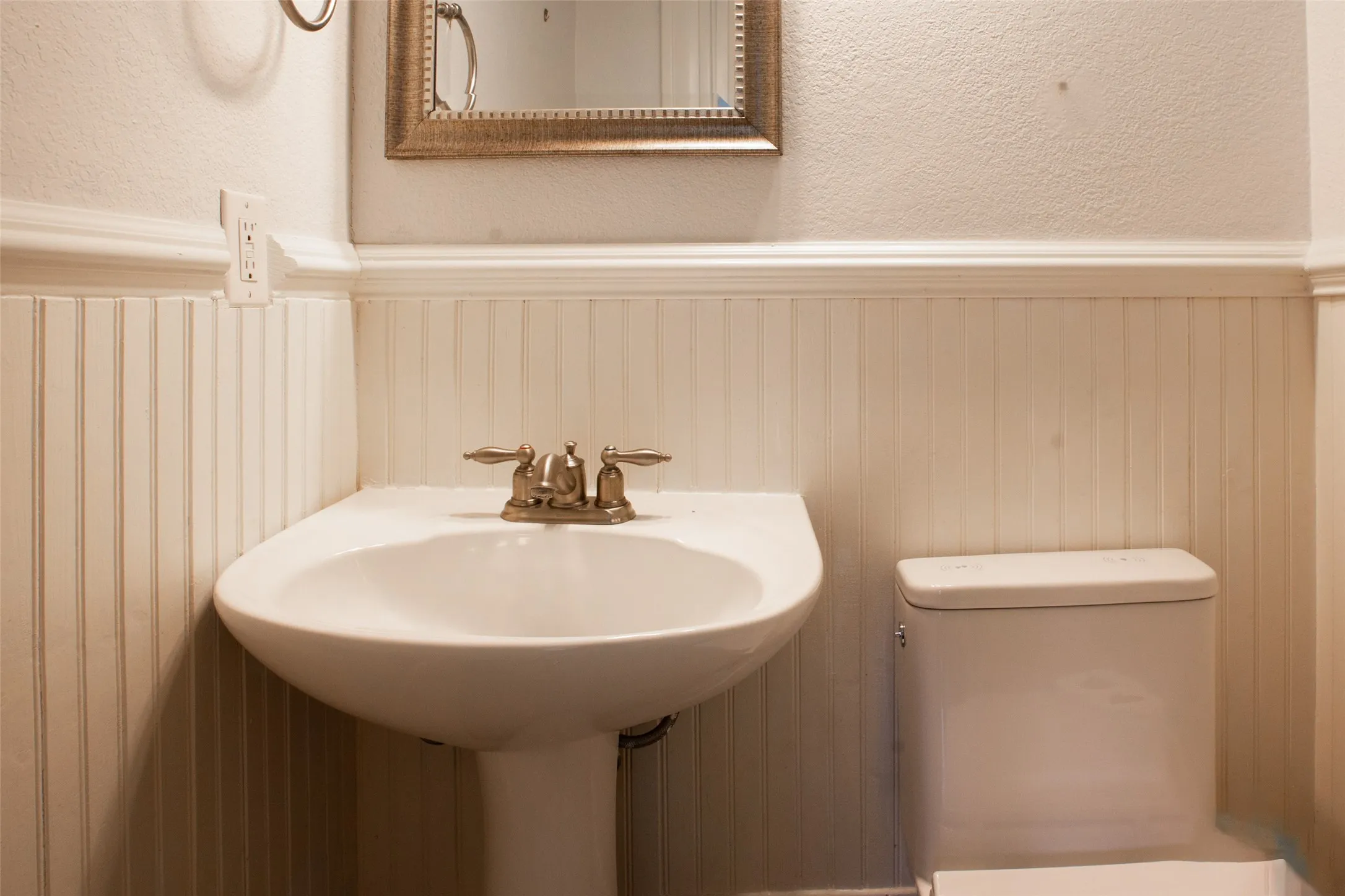 half bath downstairs
