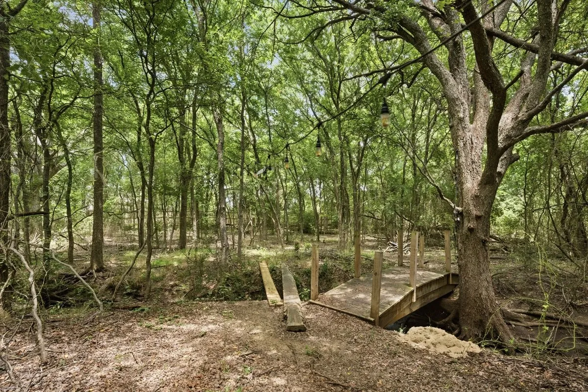 Back of the acreage