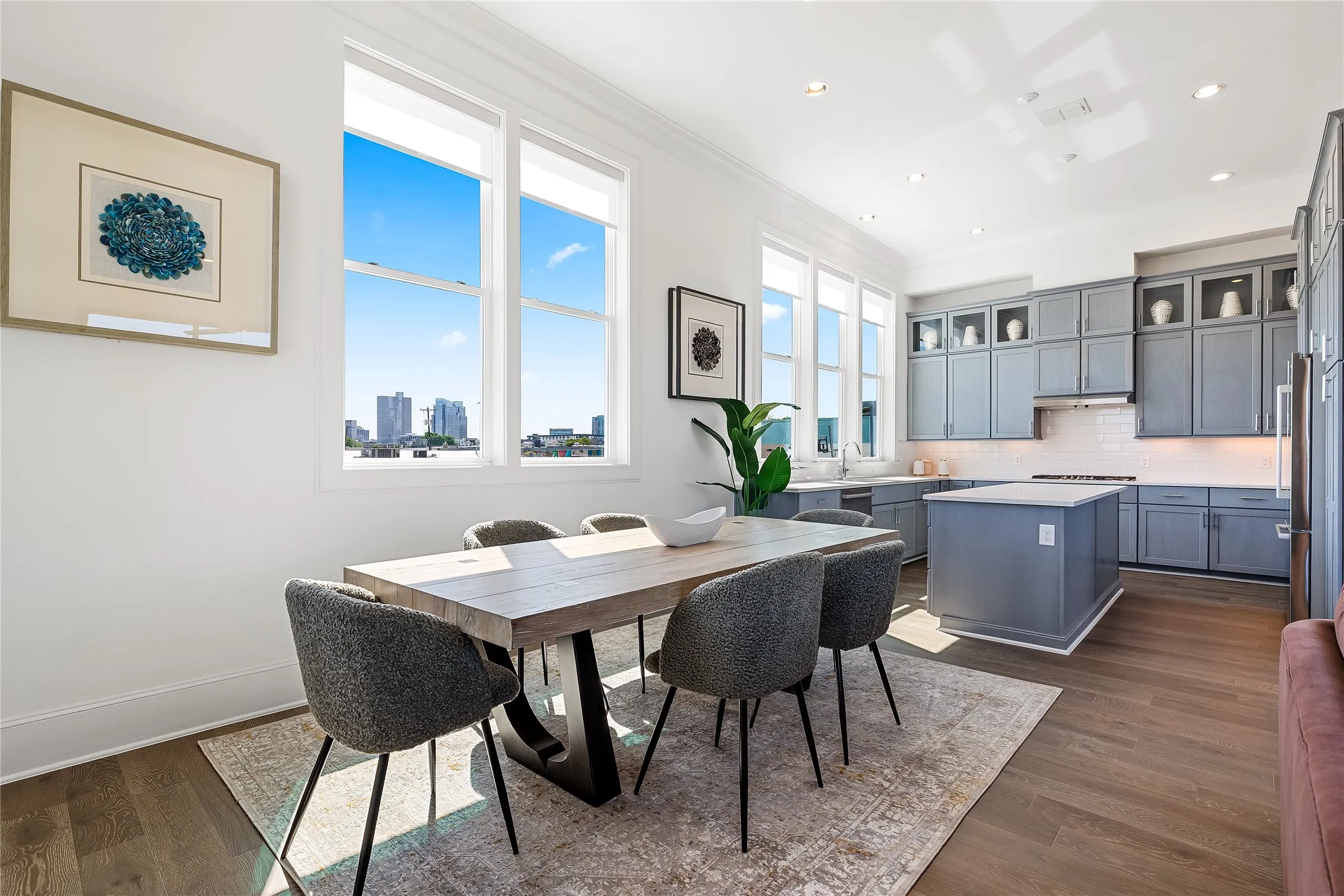 Image of model home with similar layout