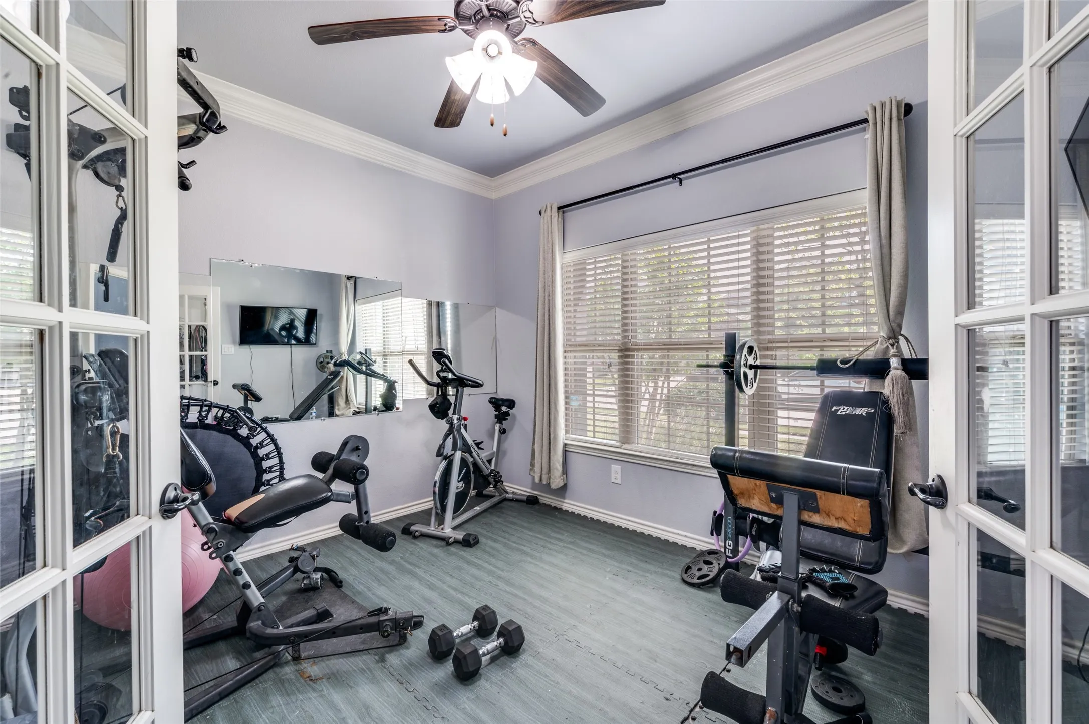 Office-exercise room