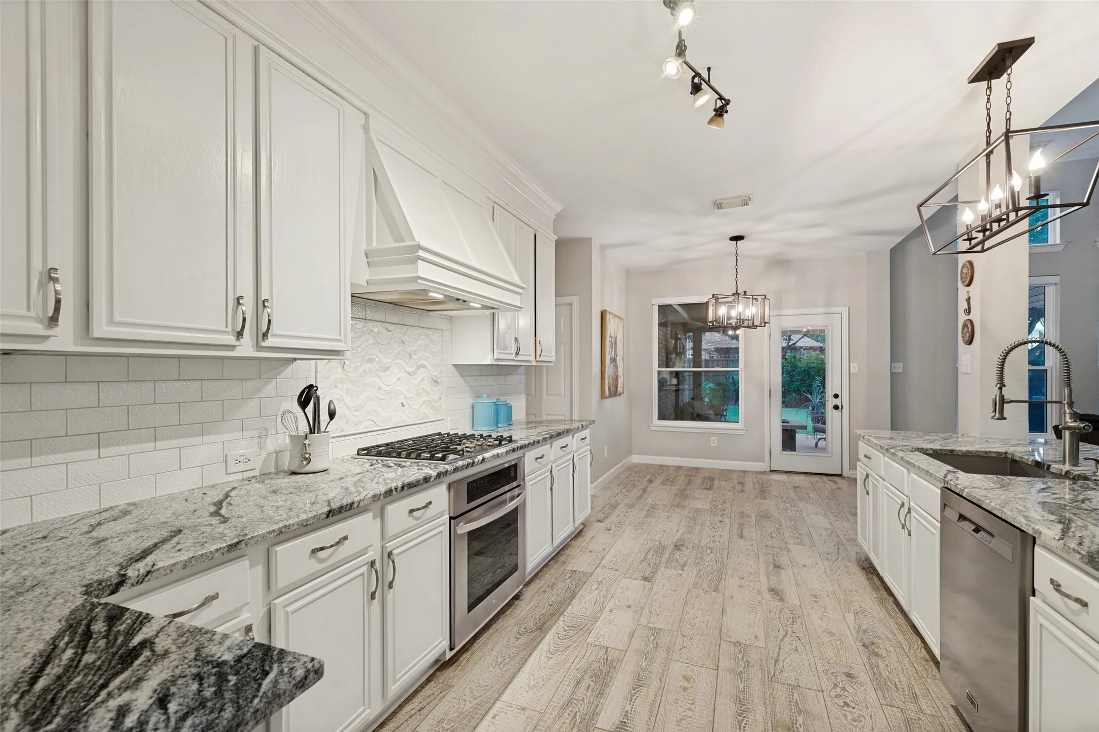 updated kitchen, light and bright