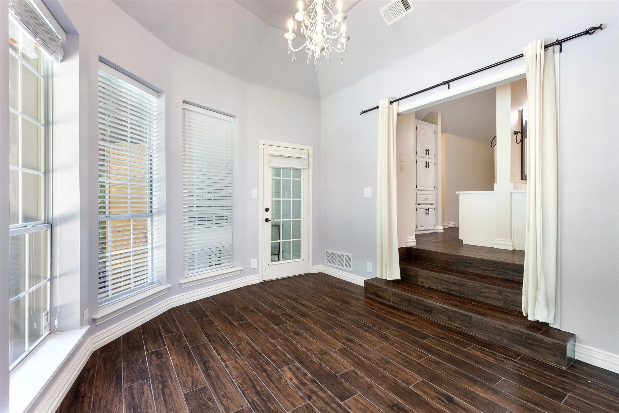 Bonus room off primary bath can be exercise room, office or reading lounge.