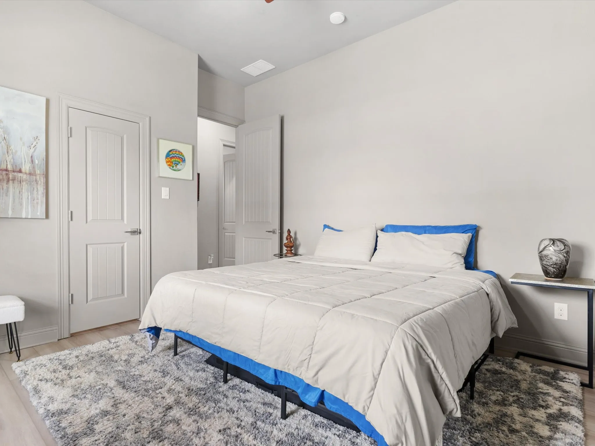 Versatile bedroom ideal for guests, family members, or a home office.