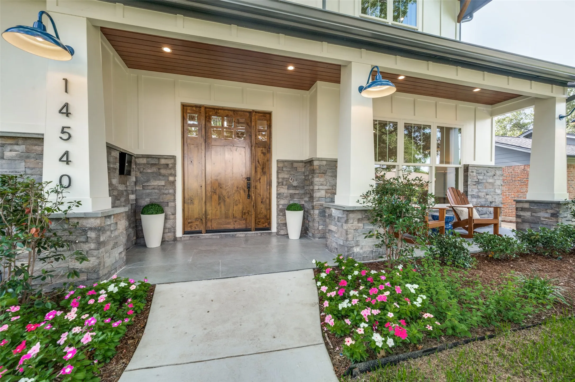 Exterior entry