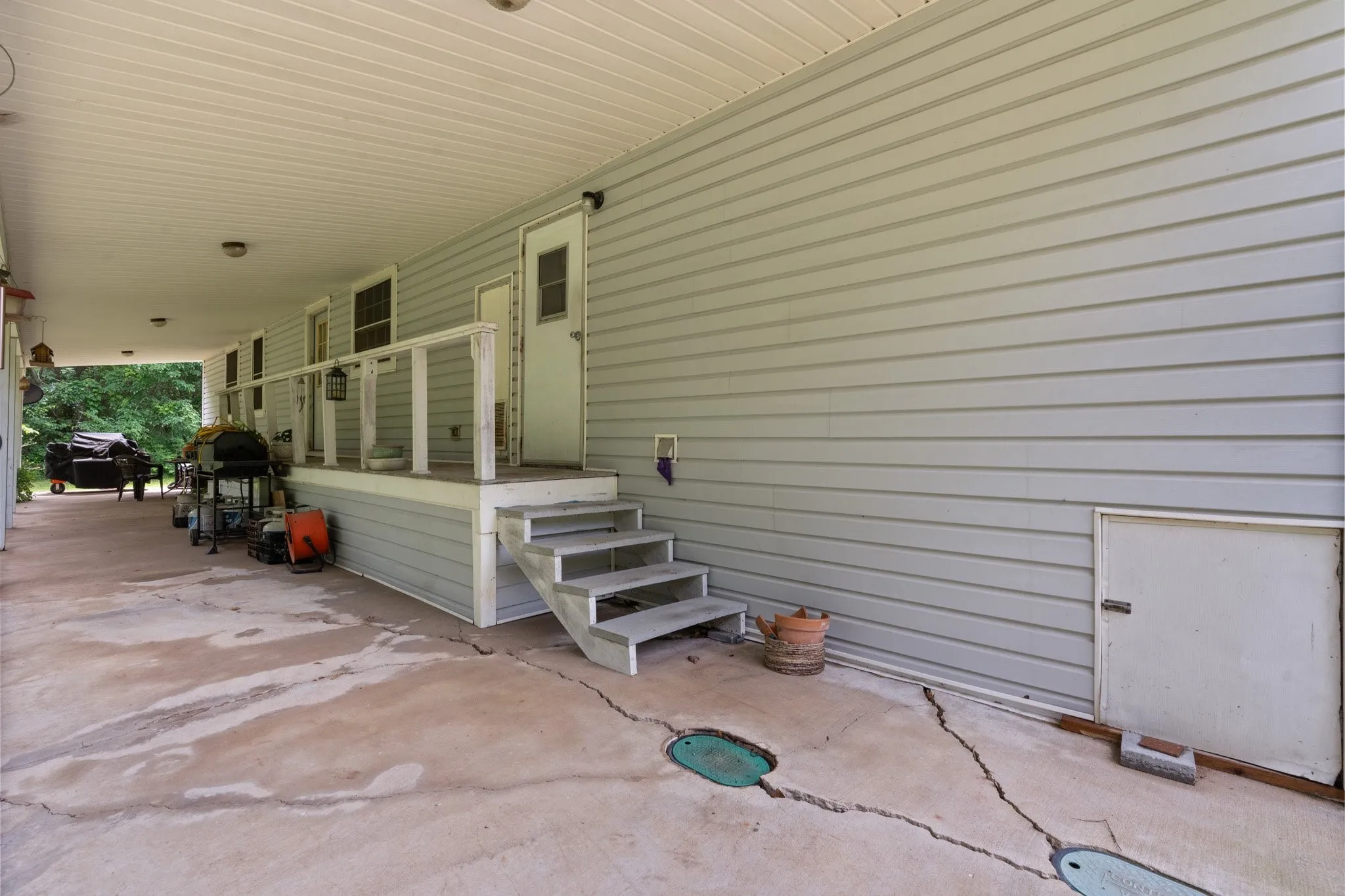 Rear Patio