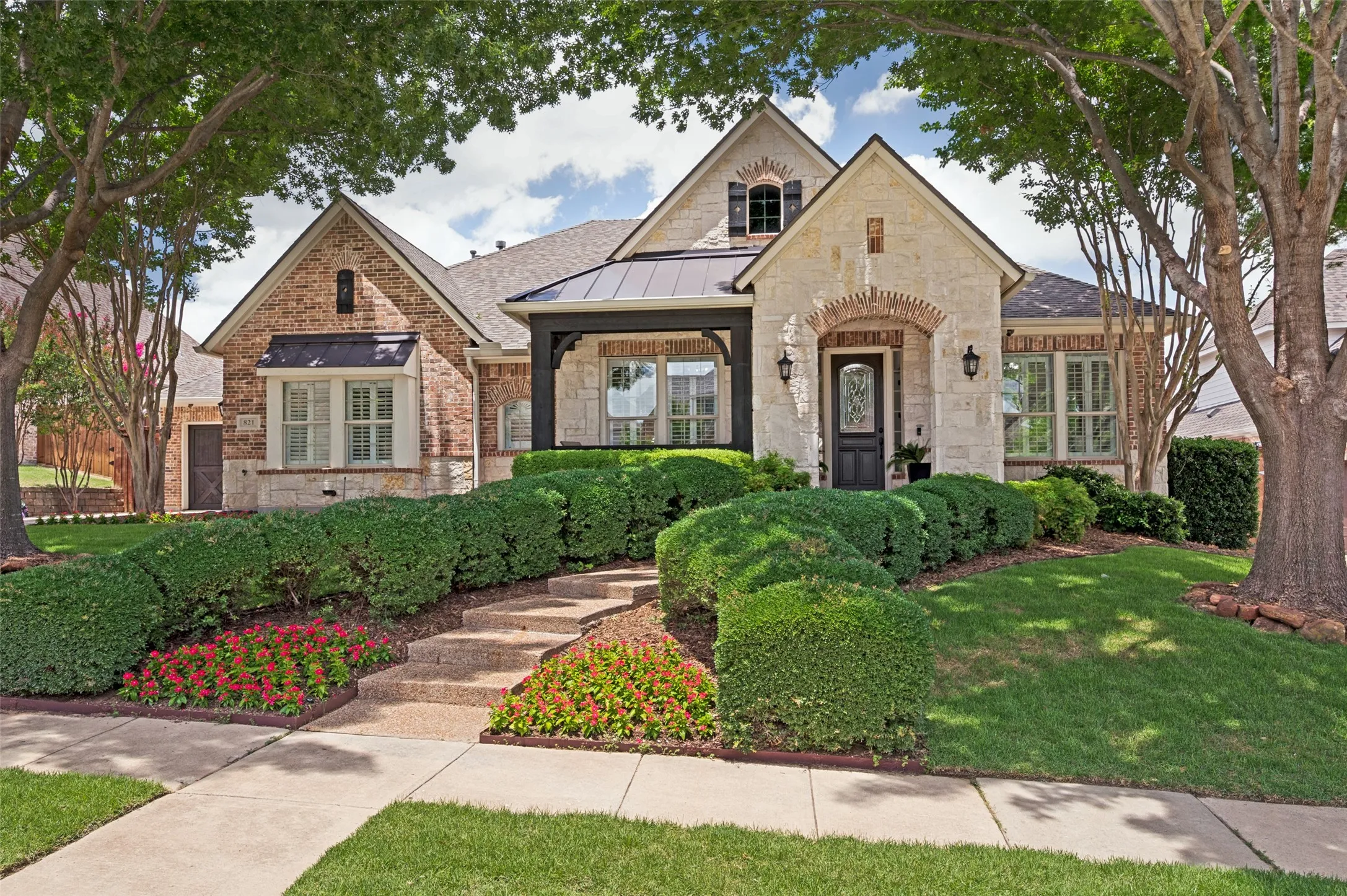 Immaculately maintained One and a half story home with 4 bedrooms and 3 and one half baths.  Willow Ridge is one of the prettiest neighborhoods in Prosper with mature trees and hills all surrounded by serene pond.