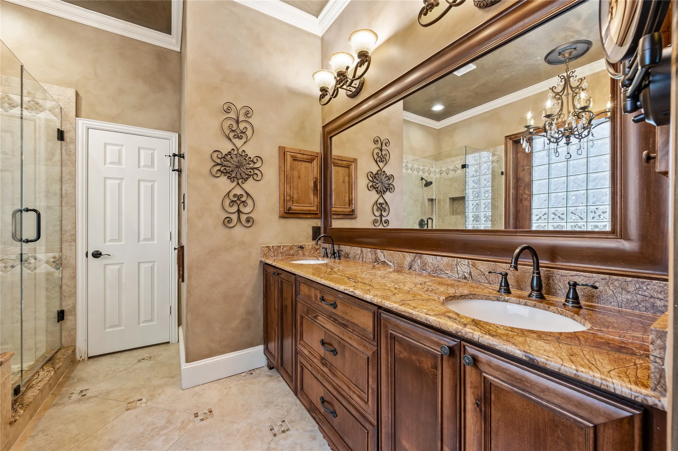 Primary Bathroom with Dual Sinks