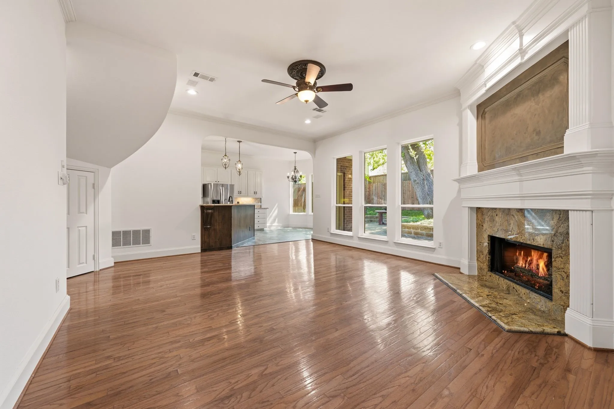Neutral Painted Walls.