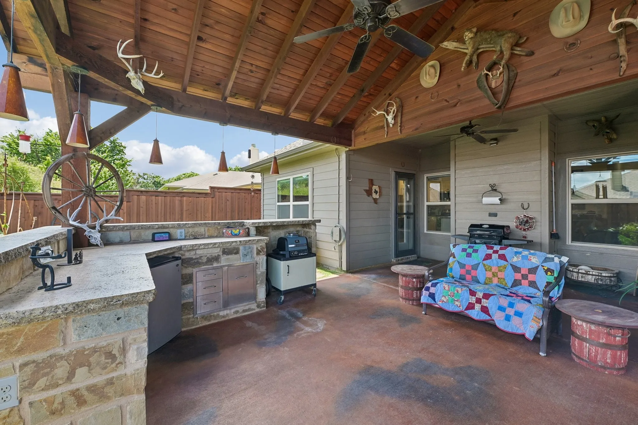 Patio terrace