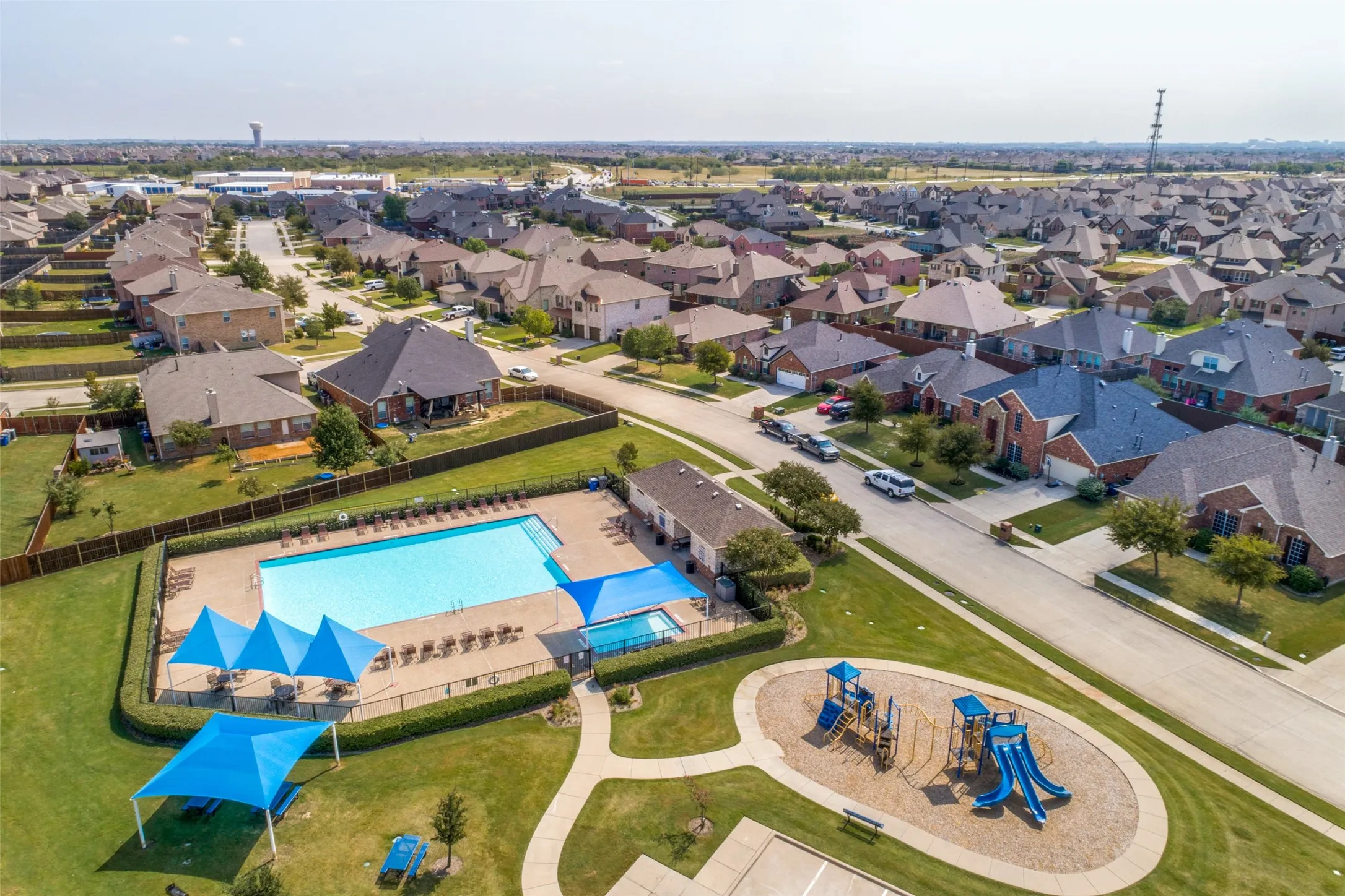 nearby community pool