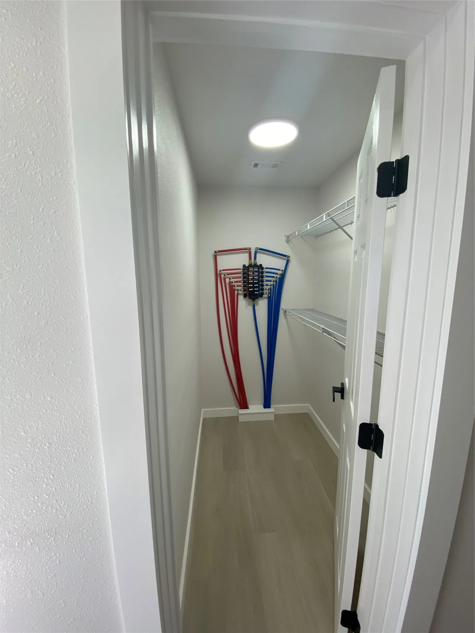 Hall closet