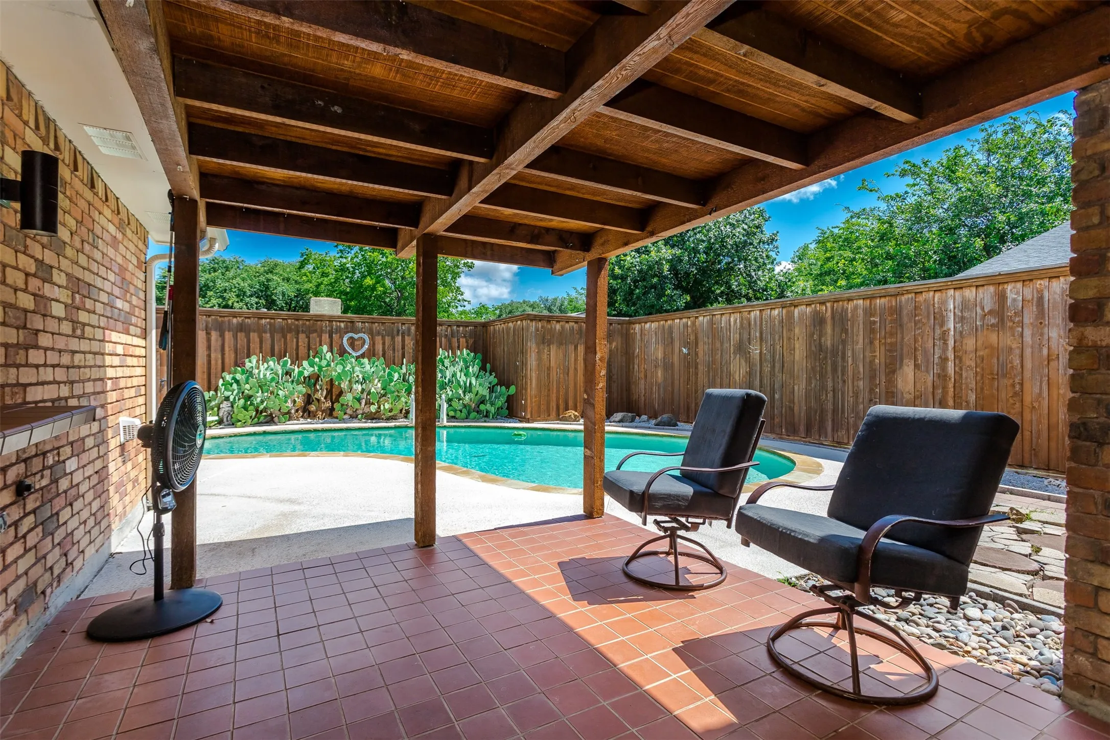 Patio terrace