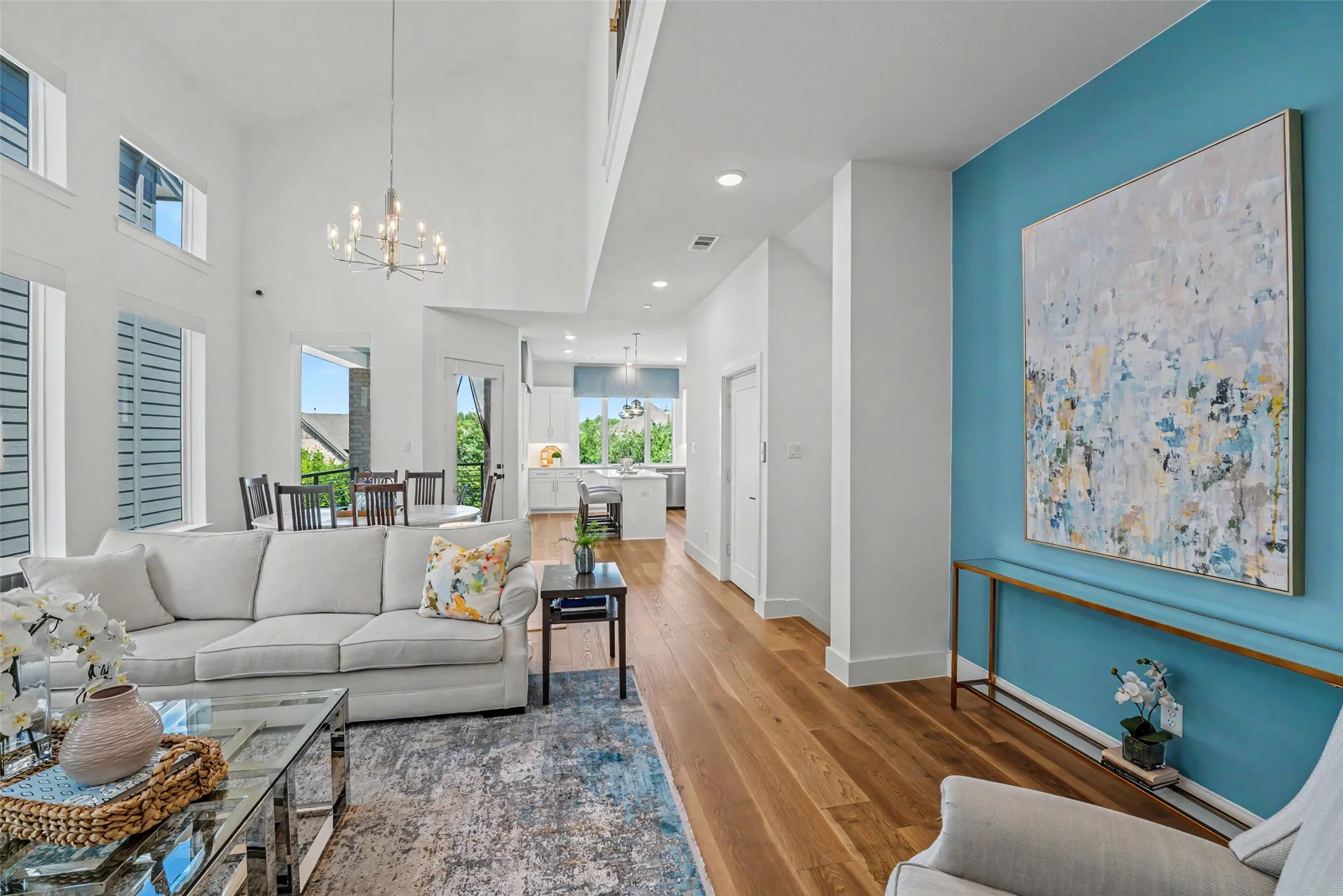 Dramatic Two-Story Great Room