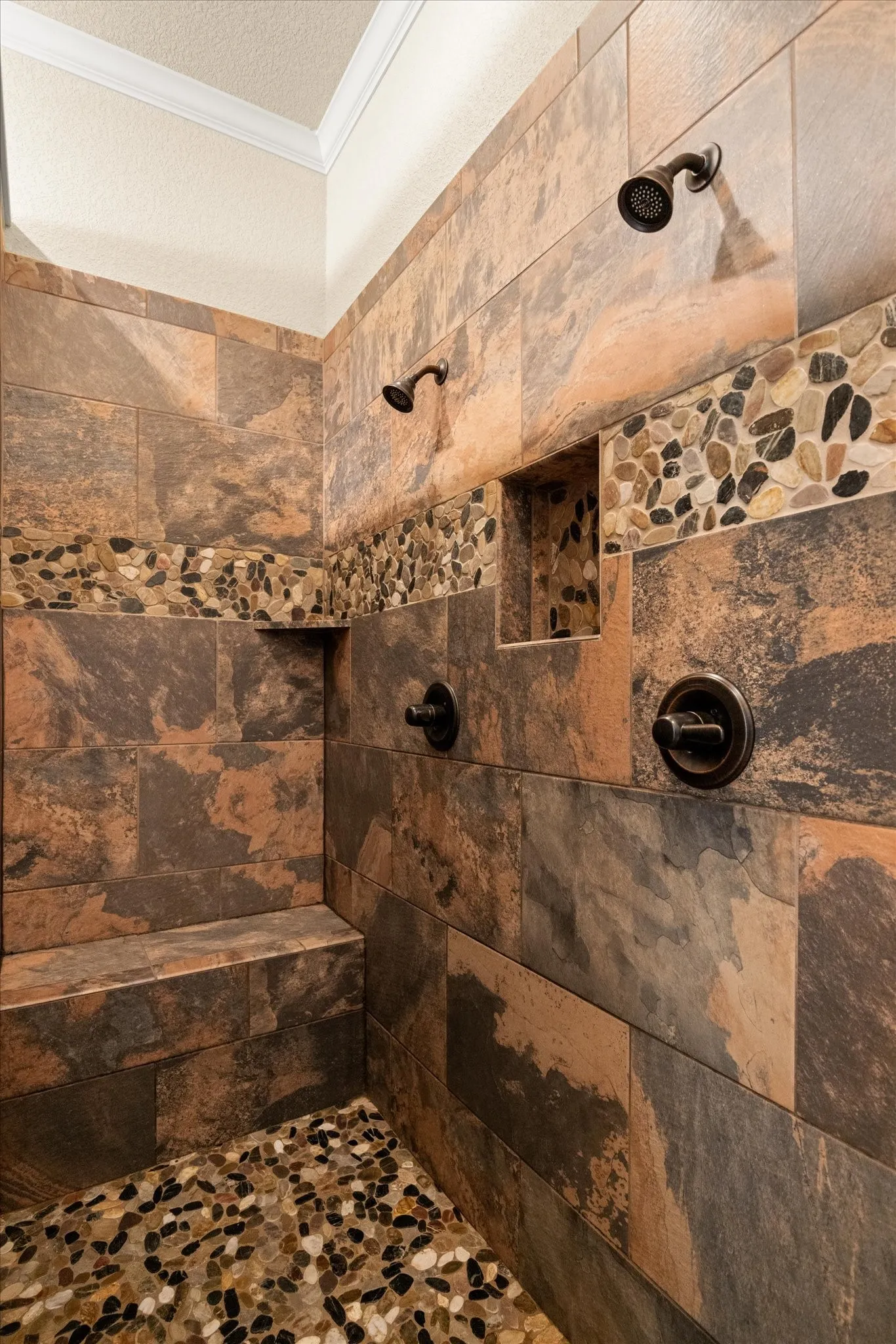 Large walk in shower