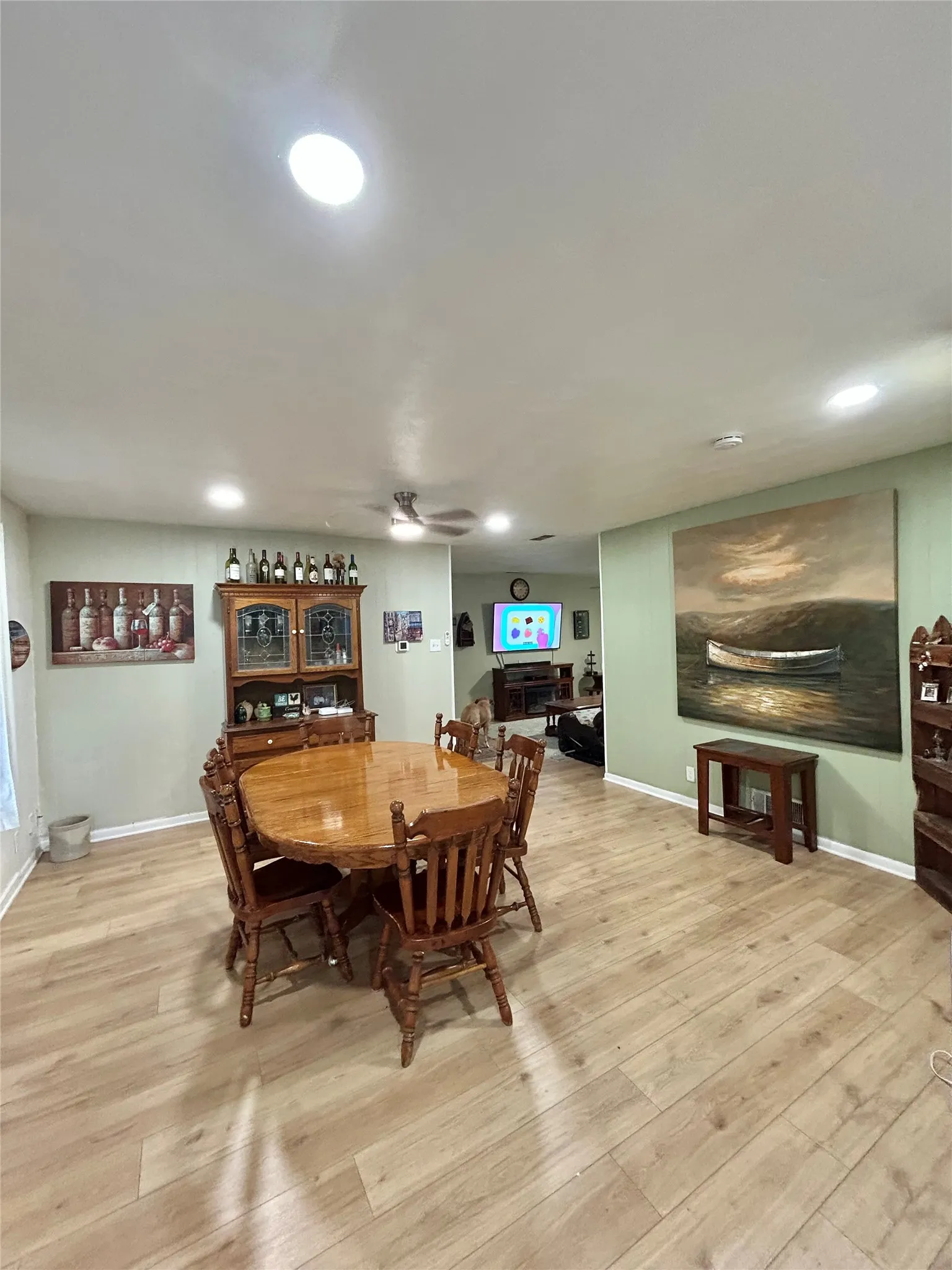 View From Fromal Dining Area to Living Area