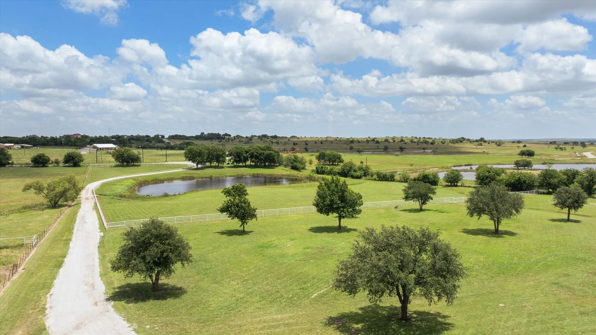 Views of The Cross Fenced Pasture with 1-Acre Pond