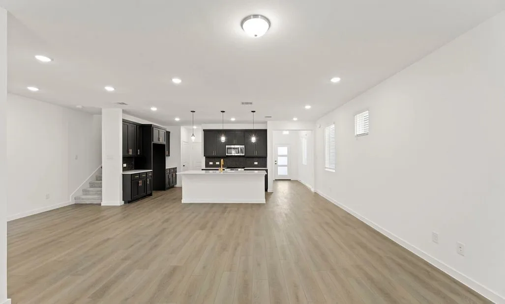 Open Kitchen-Living-Dining Room