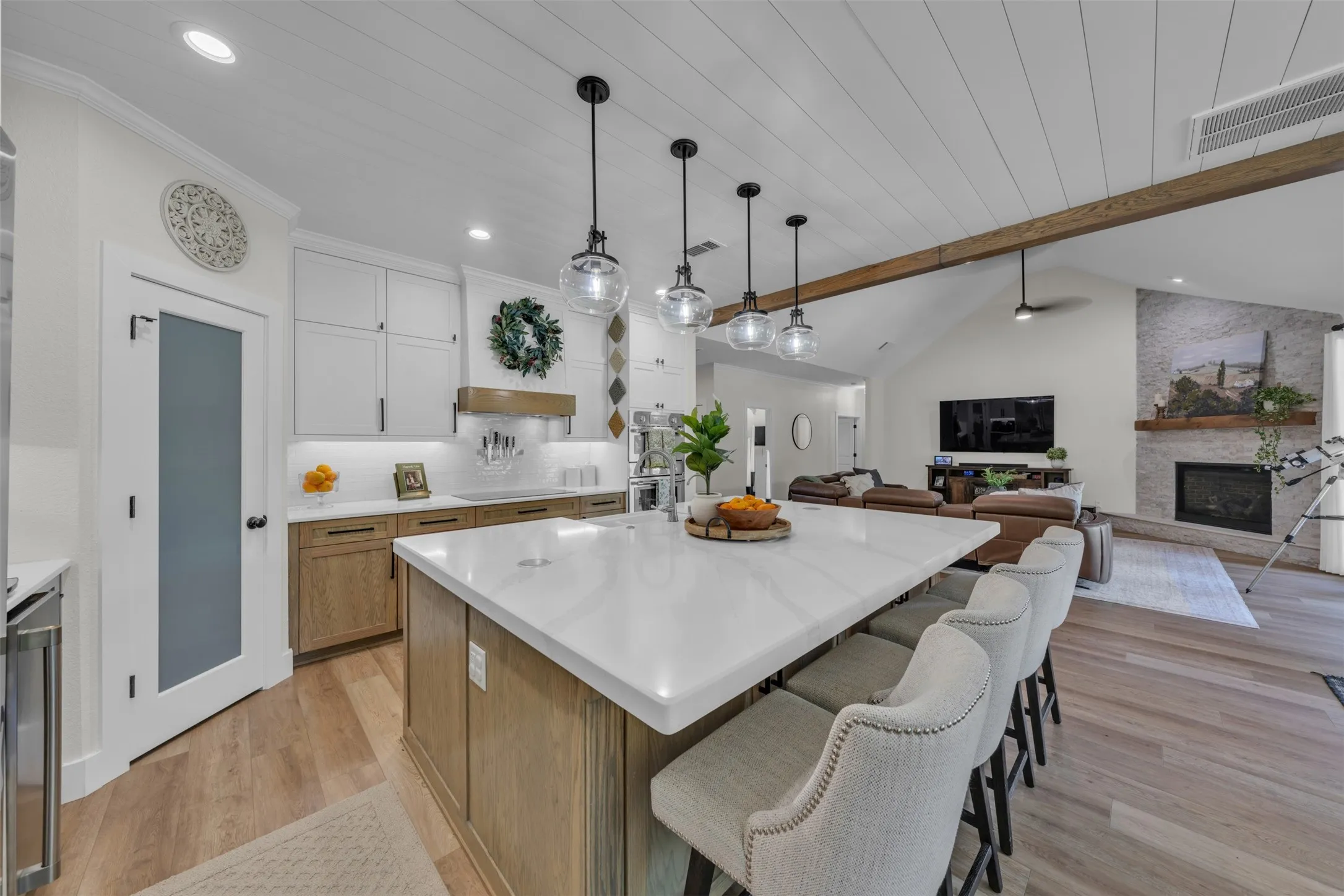 Recently remodeled with high end appliances, shiplap, new cabinetry